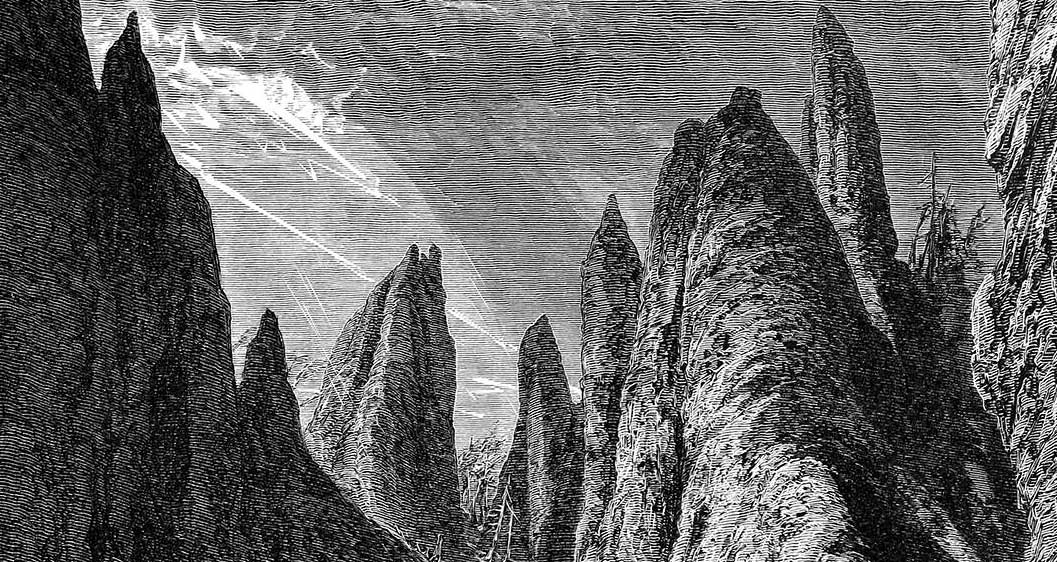 Tower Fall by Harry Fenn